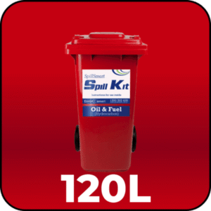 Oil and Fuel (Hydrocarbon) 120lt Wheelie Bin