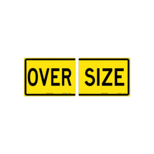 600x450mm - Class 2 - Aluminium - Oversize (2 Piece)