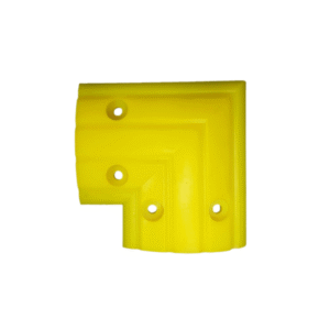 Urethane Floor Bunding 90 degree Corner with 4 Screw Anchors