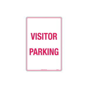 600x400mm - Poly - Visitor Parking