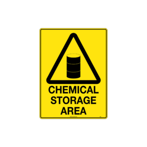 300x225mm - Metal - Chemical Storage Area