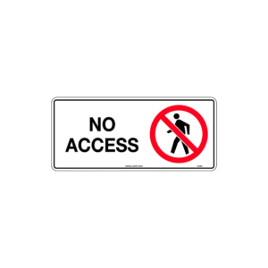 300x140mm - Self Adhesive - No Access