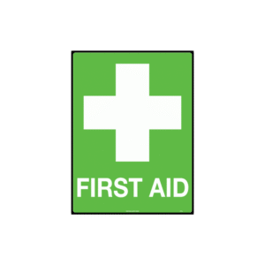 240x180mm - Self Adhesive - First Aid
