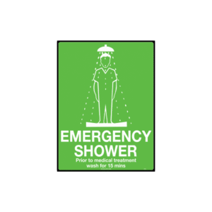 600x400mm - Metal - Emergency Shower