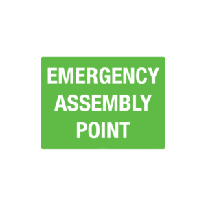 300x225mm - Metal - Emergency Assembly Point