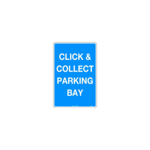 450x300mm - Metal - Click & Collect Parking Bay