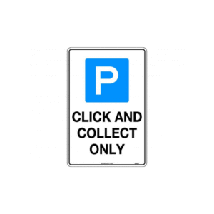 450x300mm - Metal - Parking, Click & Collect Only