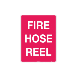 300x225mm - Metal - Fire Hose Reel